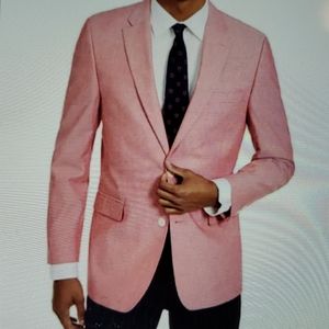 Men's Modern-Fit chambray sport coats